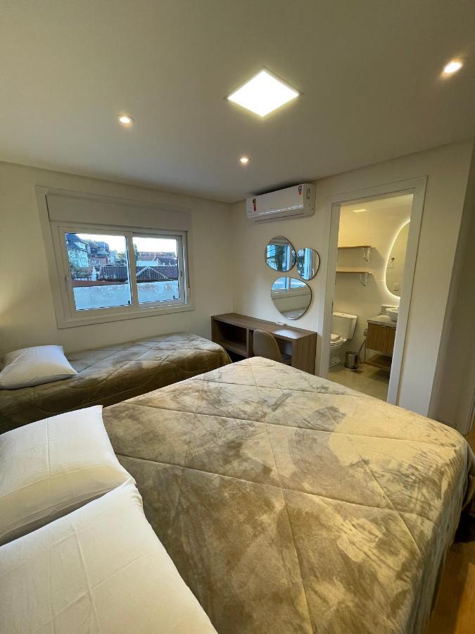 Apartamento Espetacular, 2 Suites, A 30M Da Rua Coberta Gramado Exterior photo