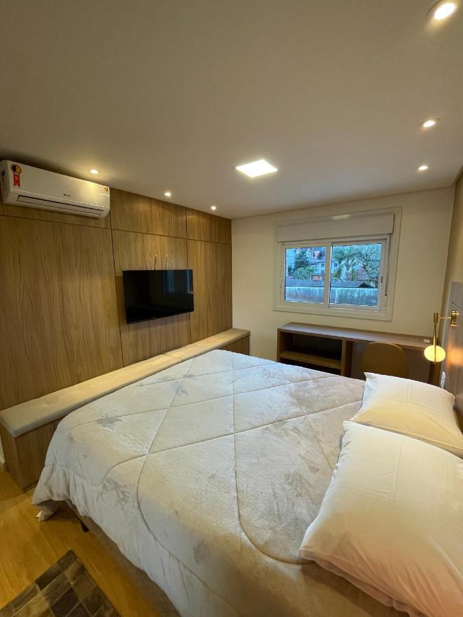 Apartamento Espetacular, 2 Suites, A 30M Da Rua Coberta Gramado Exterior photo